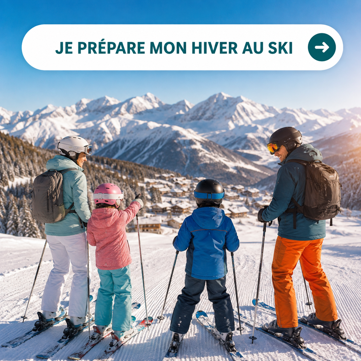 Je prépare mon hiver ski
